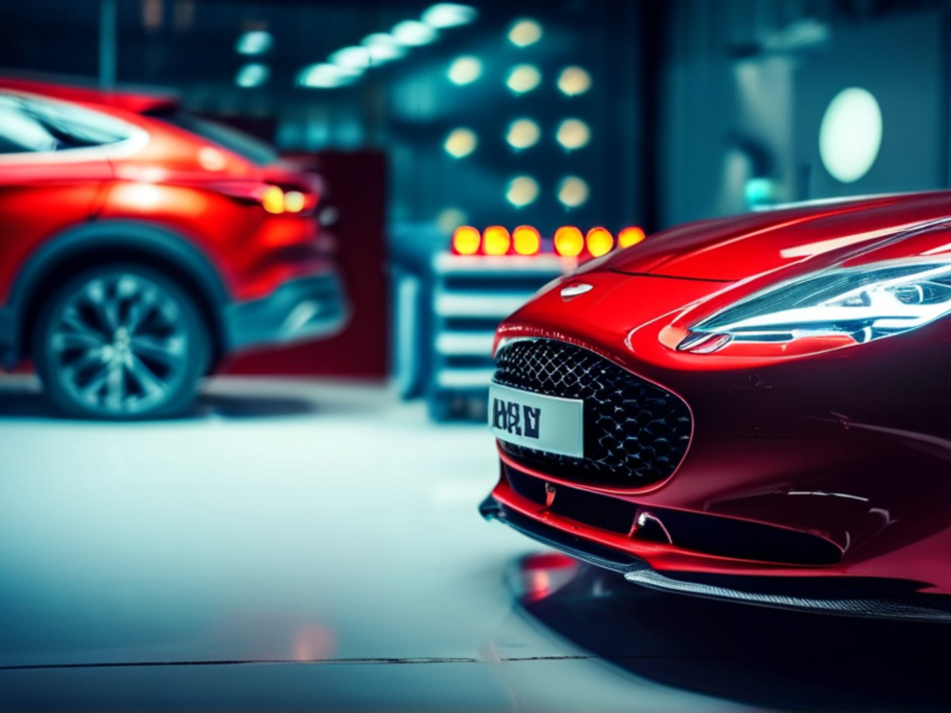 split-screen image, left side shows a hand applying rich, glossy carnauba car wax for winter on a red car hood, right side shows a hand spraying a clear synthetic sealant, laboratory aesthetic, droplets beading dramatically, side-by-side comparison, sharp focus, product photography look --ar 16:9