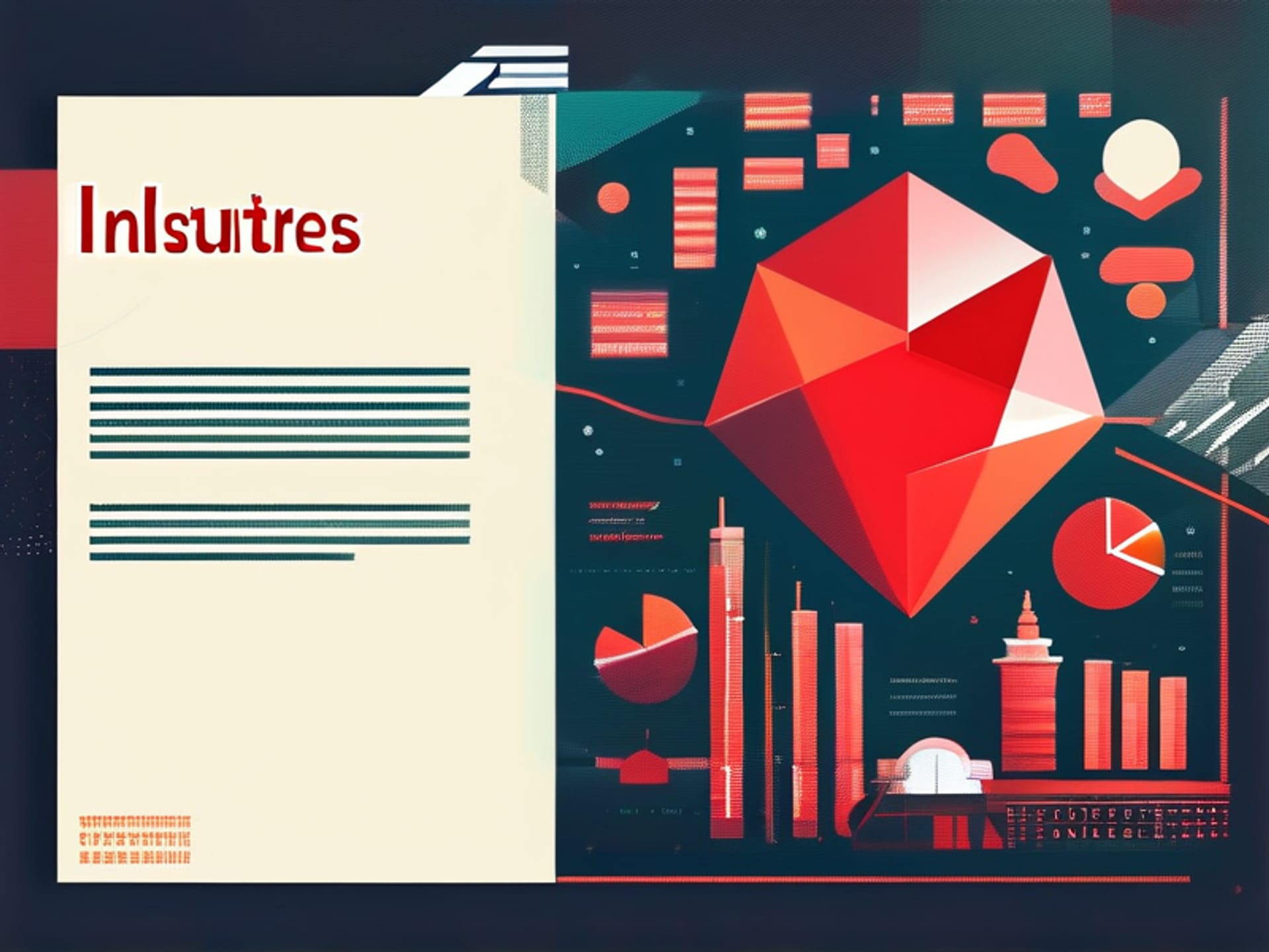 Conceptual montage: On the left, a vague, blurry image titled 'Industry Trends.' On the right, a crystal-clear, urgent memo with a red priority stamp titled 'The 82% Problem: Why Legacy Systems Bleed Cash.' The visual is clean, infographic-inspired. Style: vector illustration with photographic textures, high contrast, bold typography.